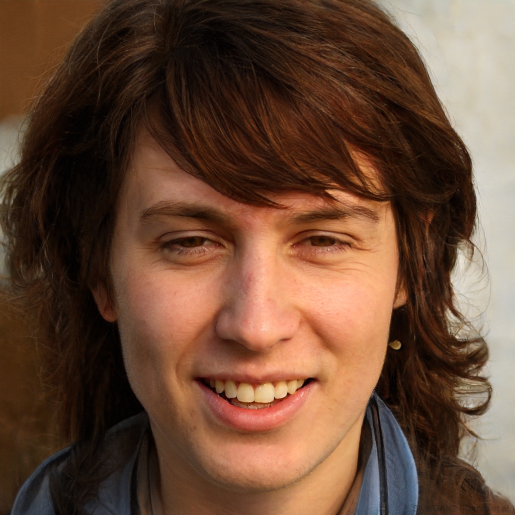 Portrait of a learner in a digital programme.